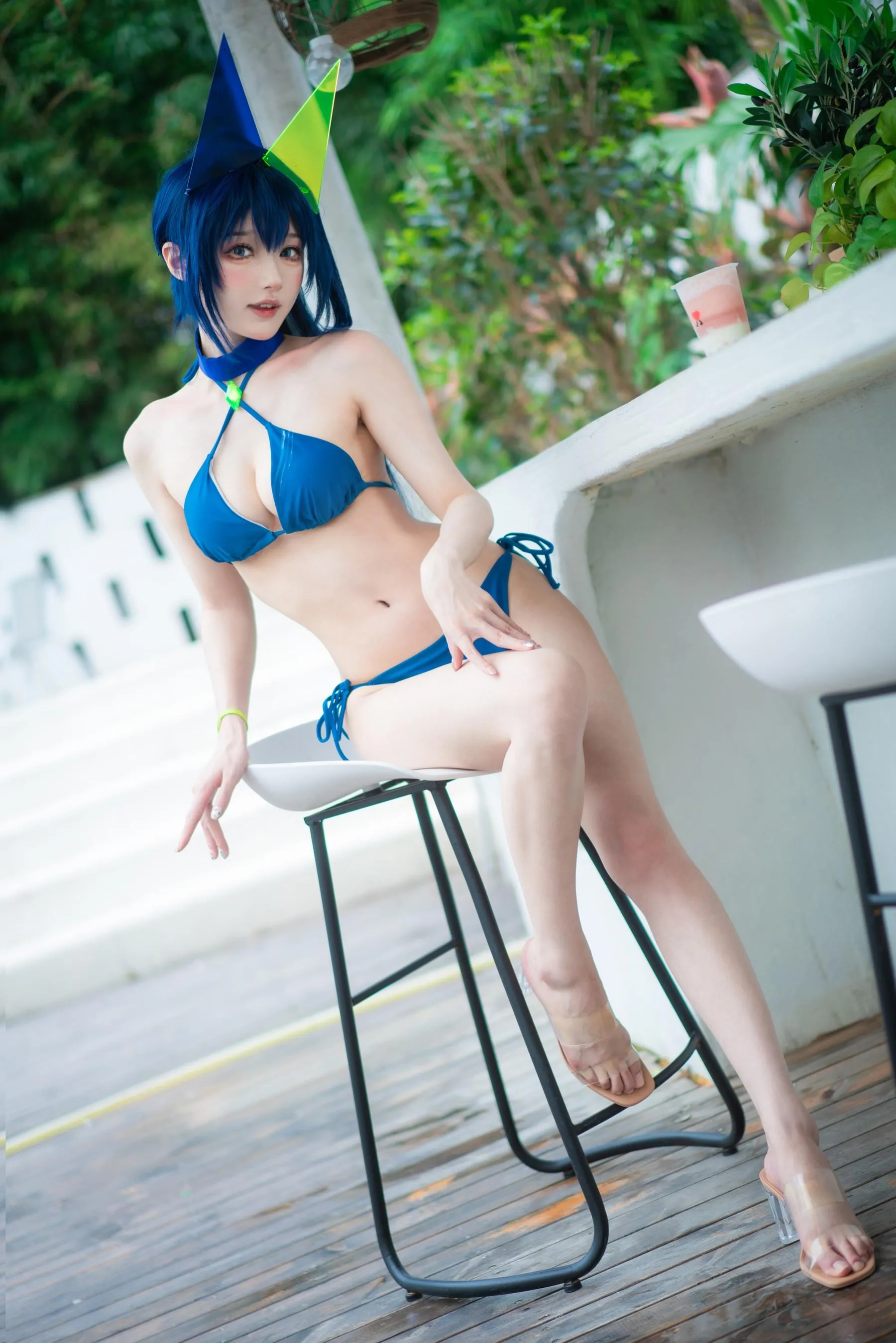 阿包也是兔娘 – NO.79 花园泳装 [37P]插图5